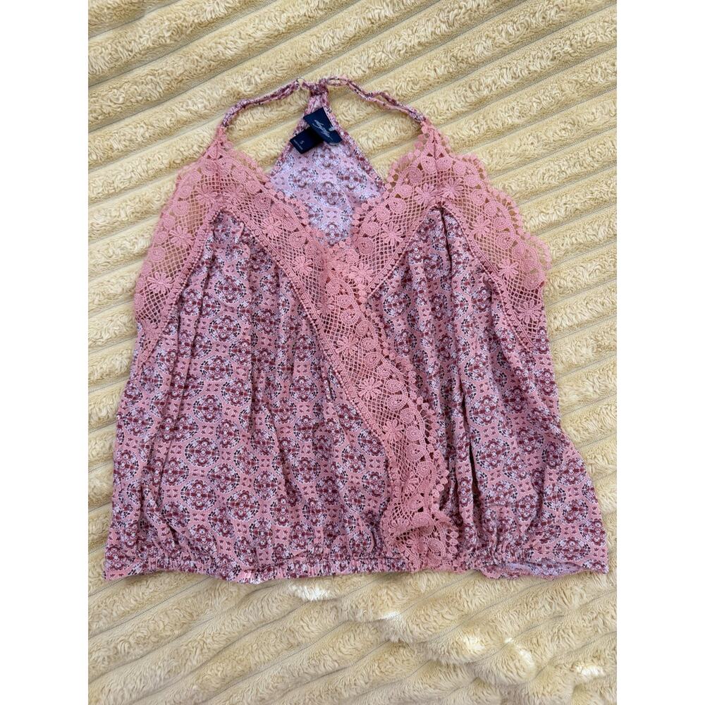 Women’s Daytrip Tank Camo Shirt Blouse Floral Lace from Buckle 
Small - Picture 4 of 7
